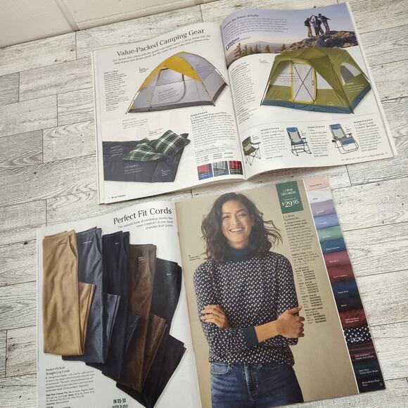 LL Bean Catalog Lot of 2 - 2023 Fall Summer - LOOKBOOK Reference Back Issues - Picture 6 of 7